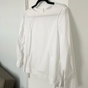 & Other Stories | White cotton shirt w/ buttoned back